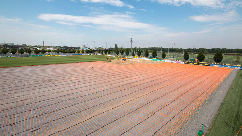 Sustainable Turf Heating System