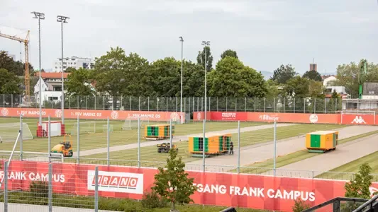 Hybridrasen Trainingsplatz Mainz 05