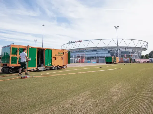 Vorschau Hybridrasen Bayer Leverkusen