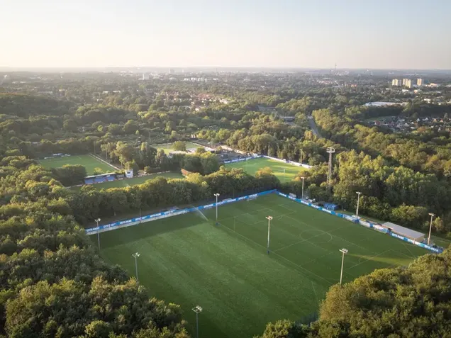 Trainingszentrum Holstein Kiel Drohne Luftaufnahme