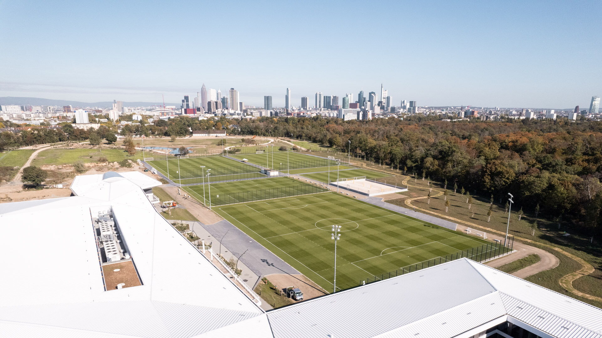 DFB-Campus Frankfurt Luftbild
