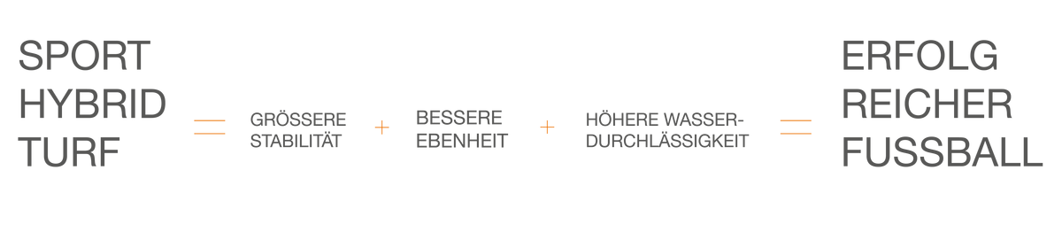 Sporthybrid Turf Erfolgreicher Fußball