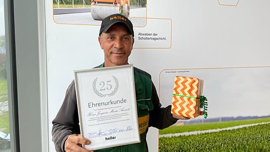 Mitarbeiter Jubiläum Amindo