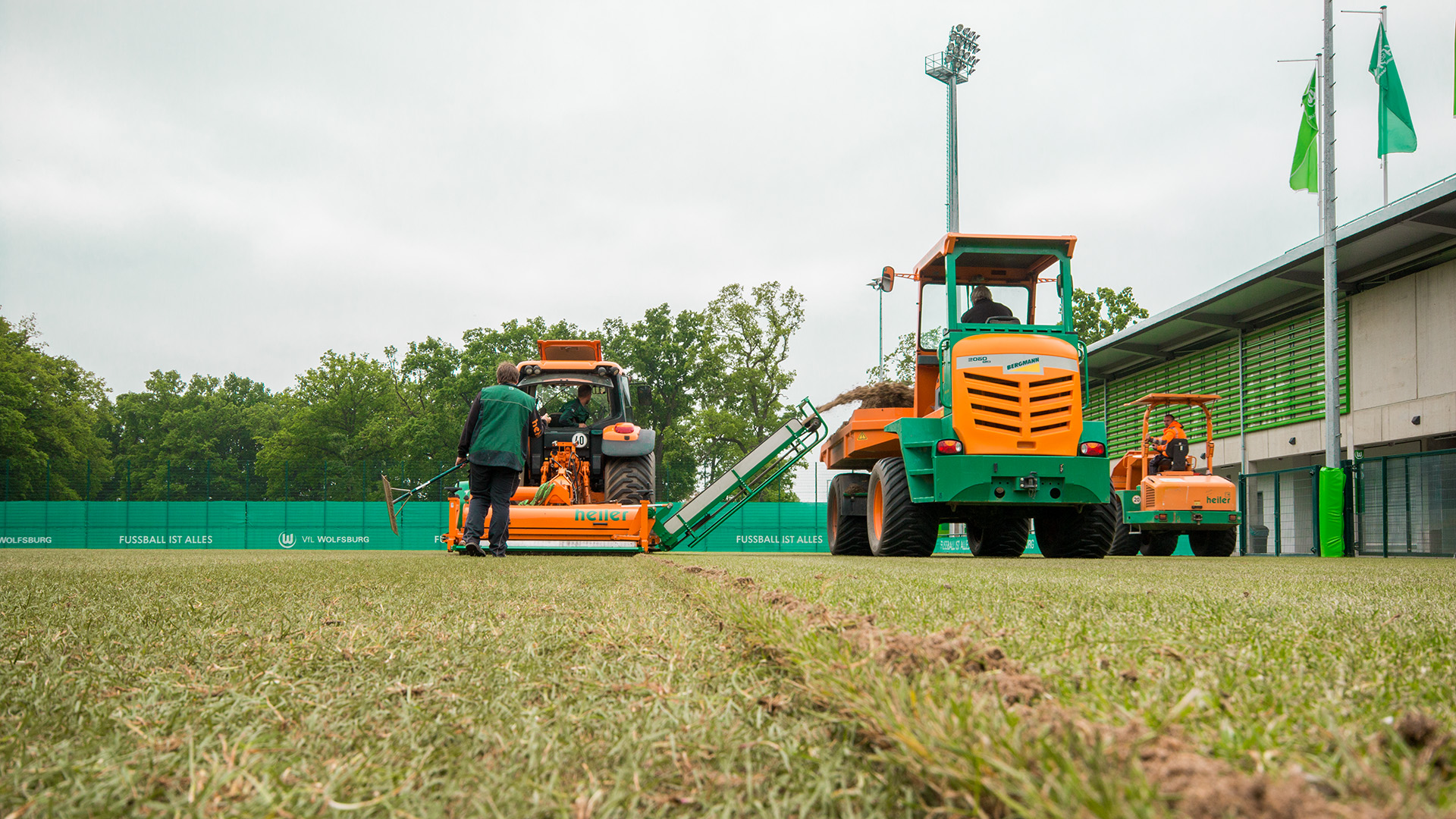 Hybrid Turf Maintenance